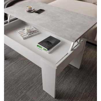 Ausklappbarer Couchtisch APERTO