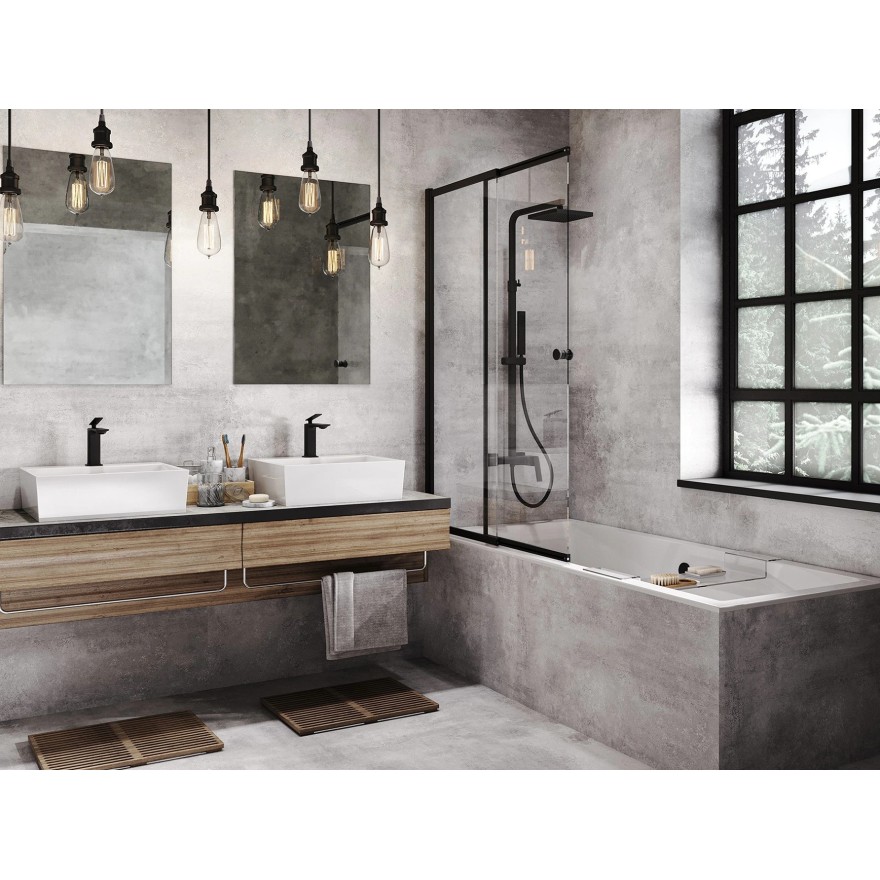 Rechteckige Badewanne AQUA SLIM