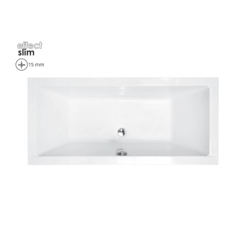 Rechteckige Badewanne AQUA SLIM