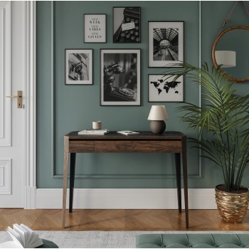 BERGEN Konsole aus massiver Eiche