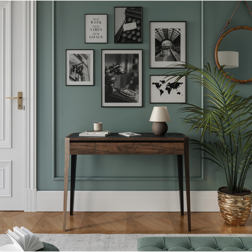 BERGEN Konsole aus massiver Eiche