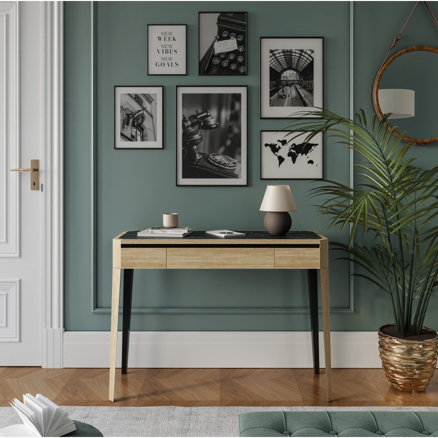 BERGEN Konsole aus massiver Eiche