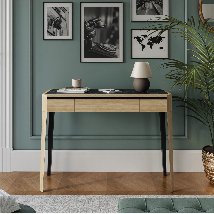 BERGEN Konsole aus massiver Eiche