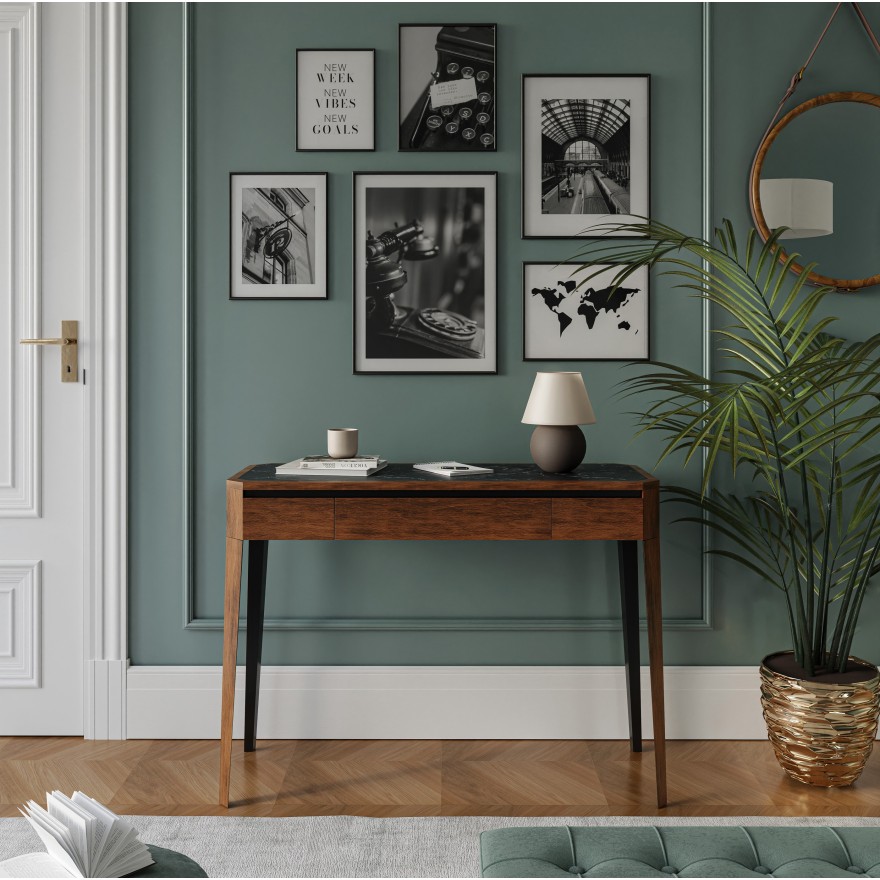 BERGEN Konsole aus massiver Eiche