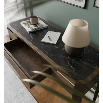 BERGEN Konsole aus massiver Eiche