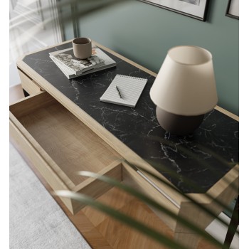 BERGEN Konsole aus massiver Eiche