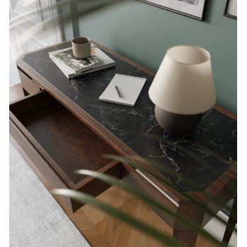 BERGEN Konsole aus massiver Eiche