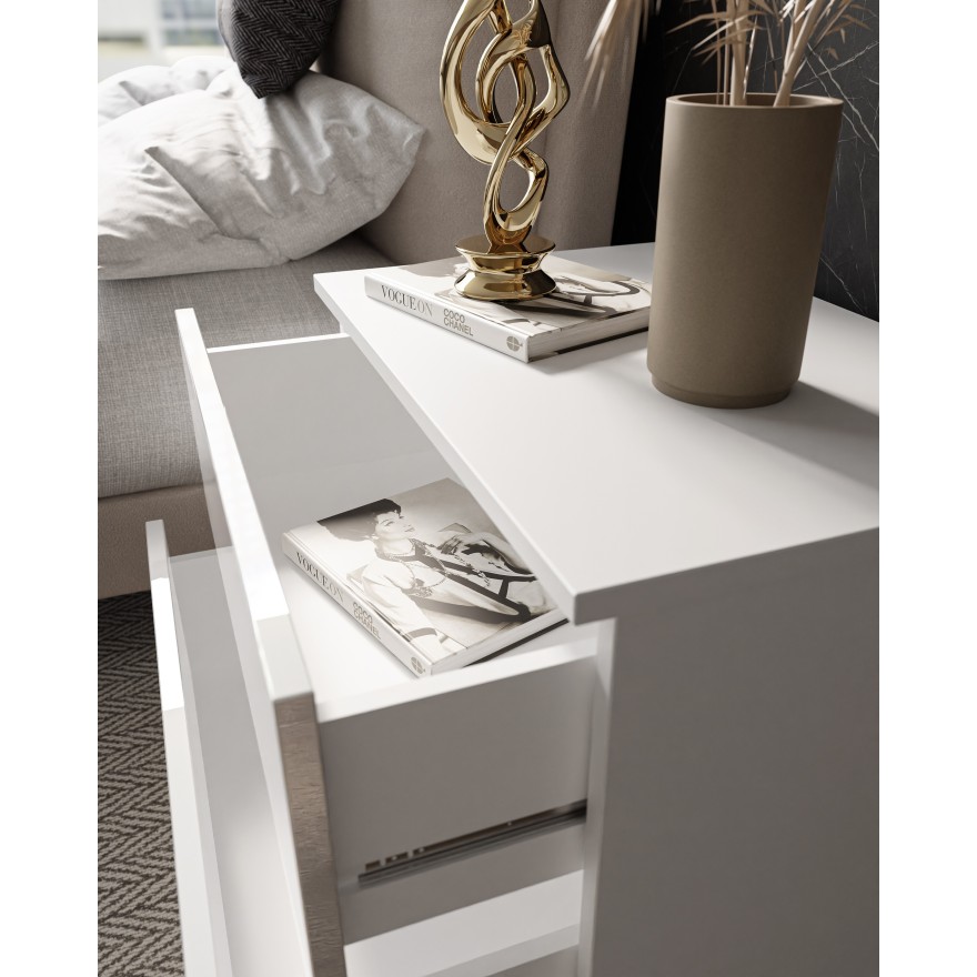 Nachttisch LINA mit Push-Open System Nachttisch LINA mit Push-Open System