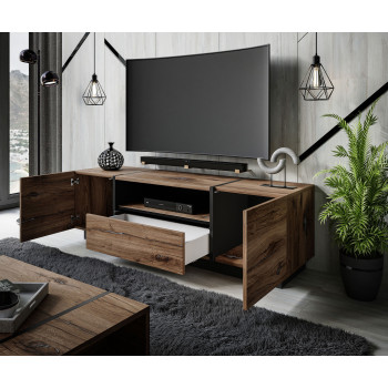 TV-Schrank ONYX LOFT 158 cm Flagstaff Eiche
