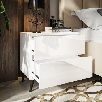 Nachttisch AURA auf Beinen