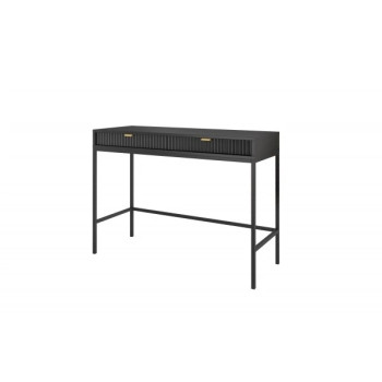 CORTADO schwarz-mattes Wohnzimmermöbel-Set