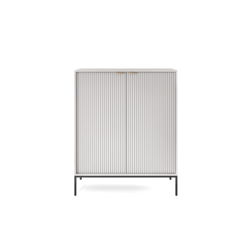 CORTADO II Wohnzimmer-Möbelset mattschwarz