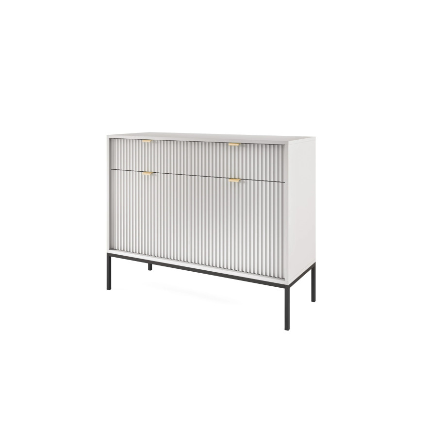 CORTADO II Wohnzimmermöbel-Set mattgrau