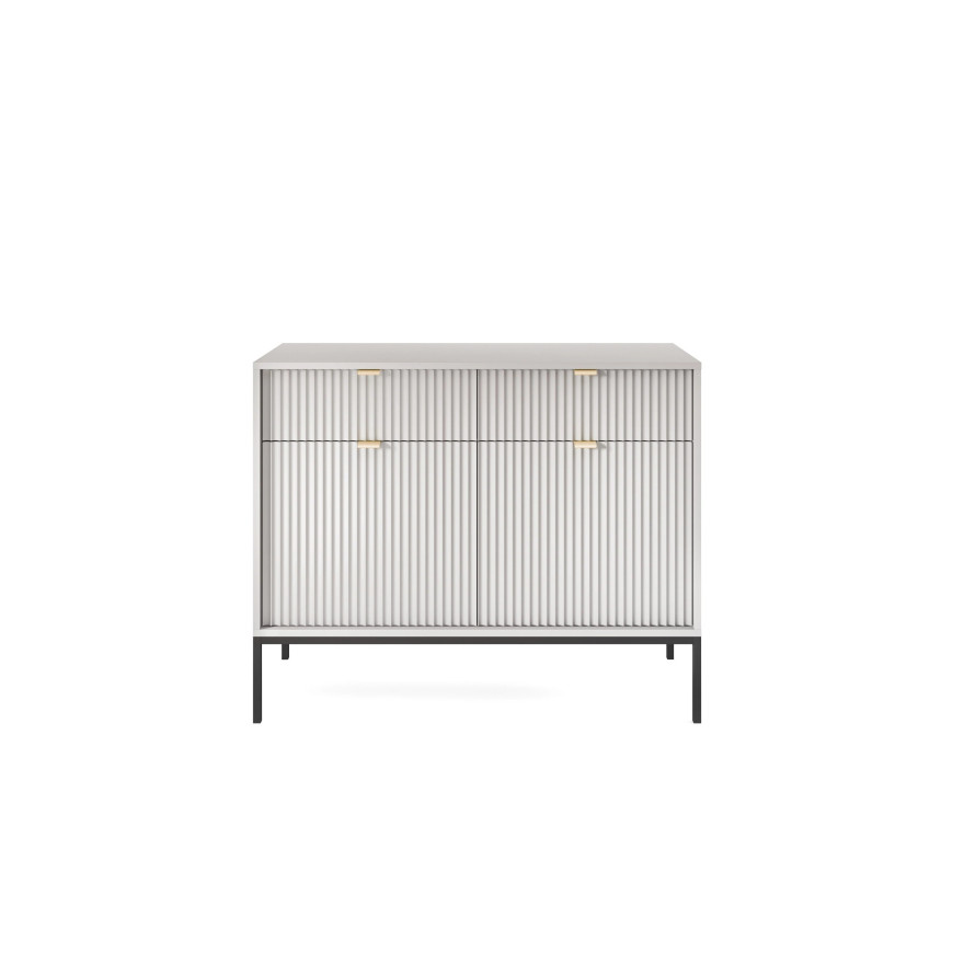 CORTADO II Wohnzimmermöbel-Set mattgrau