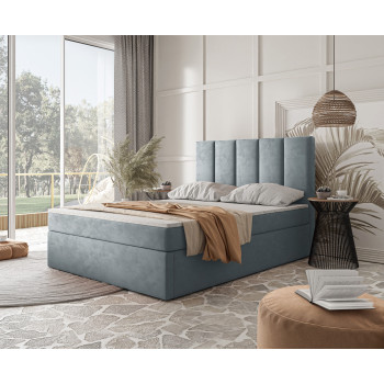 Kontinentalbett VILLEMO mit Behälter French Velvet 679