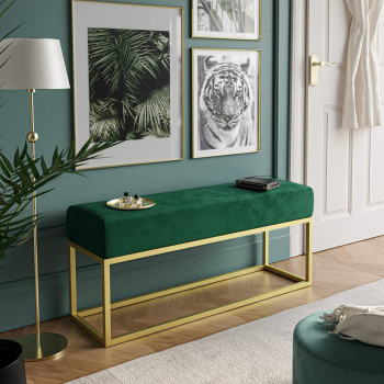 Polstersitzbank CANDY GOLD II French Velvet 658