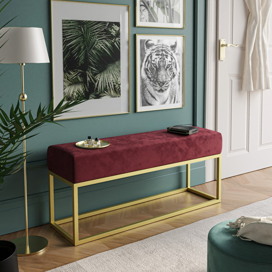 Polstersitzbank CANDY GOLD II Magic Velvet 2229