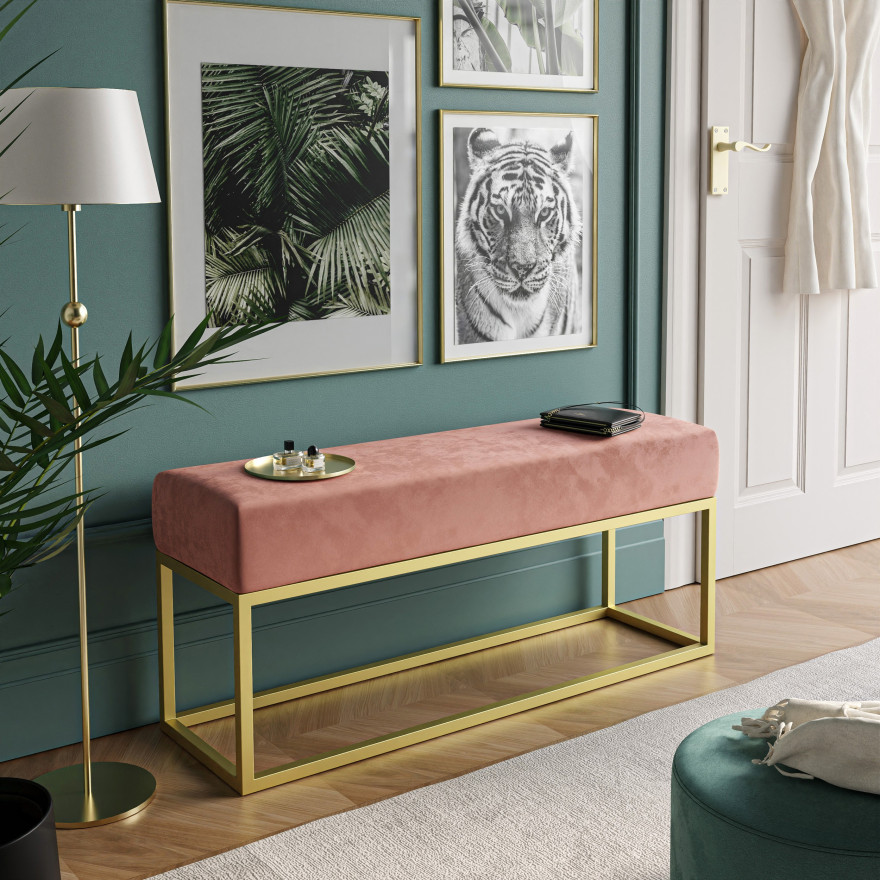 Polstersitzbank CANDY GOLD II Magic Velvet 2257