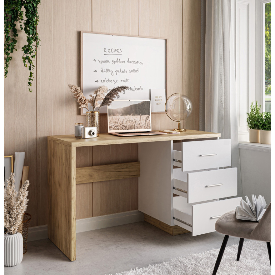 Schreibtisch KIM Eiche wotan