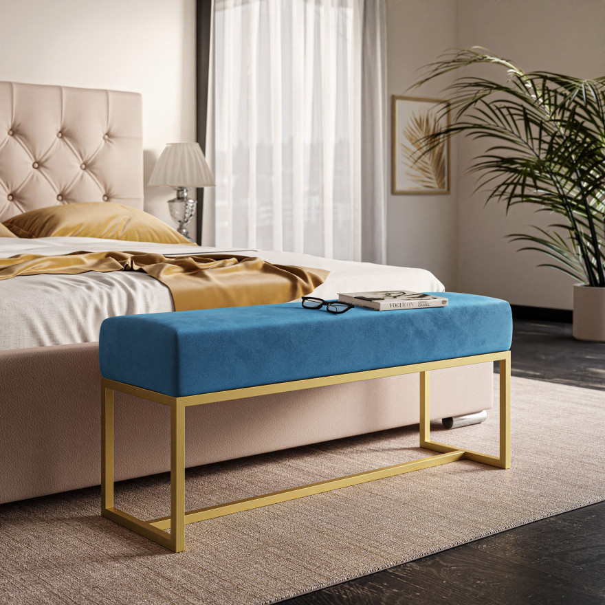 Polstersitzbank CANDY GOLD Magic Velvet 2226