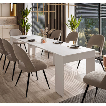 Tisch Konsole WHITE 50 - 302 cm