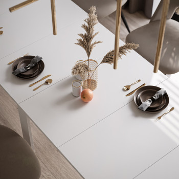 Tisch Konsole WHITE 50 - 302 cm