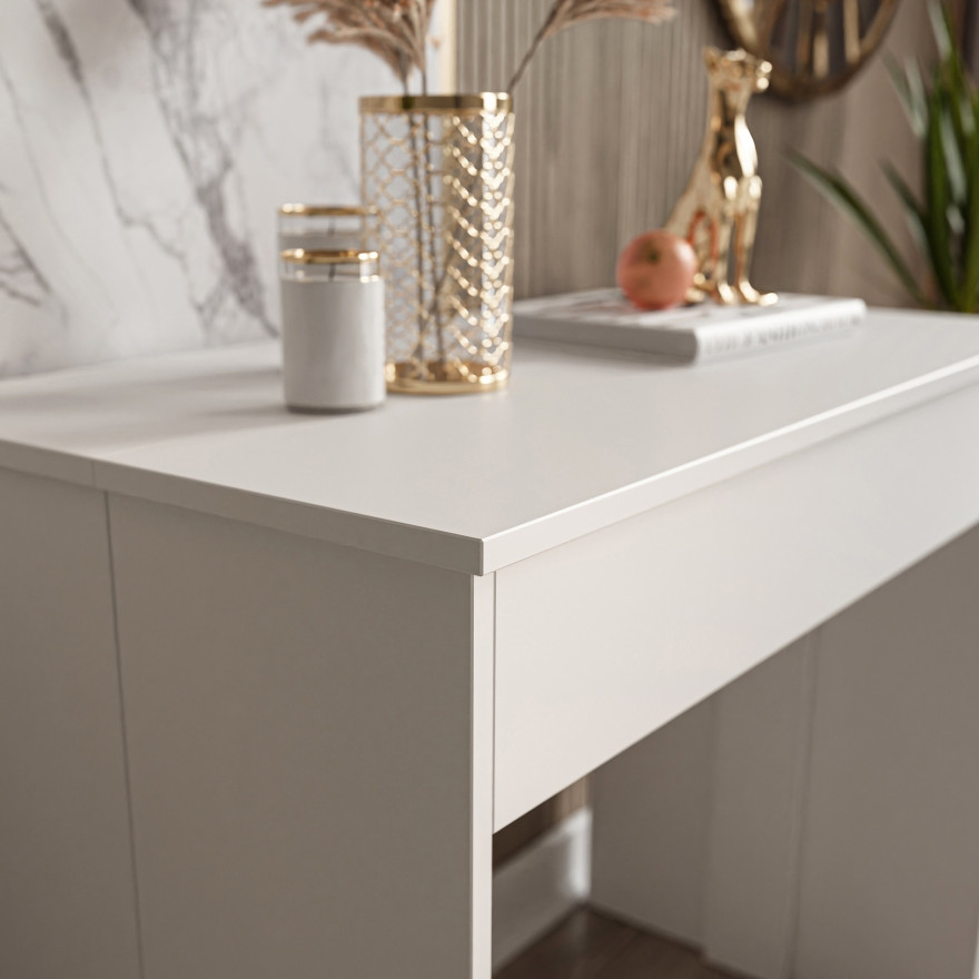 Tisch Konsole WHITE 50 - 302 cm