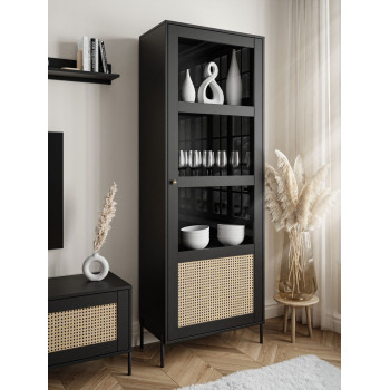 Wohnwand VIENNA mit Wiener Geflecht