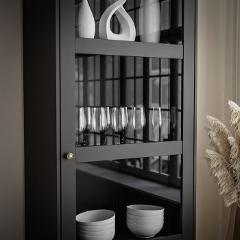 Wohnwand VIENNA mit Wiener Geflecht