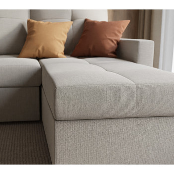 Polsterecksofa SCANDI mit Schlaffunktion