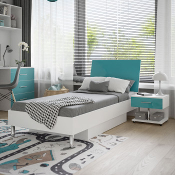 Schlafzimmermöbel Set KIDDO 3 Hochglanz