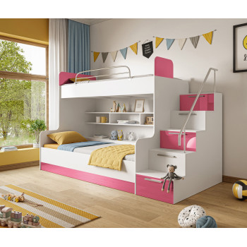 Kinderetagenbett KIDDO 2 Hochglanz