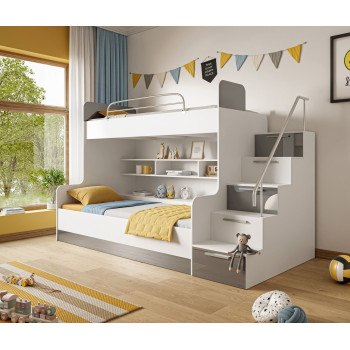 Kinderetagenbett KIDDO 2 Hochglanz