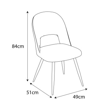 Möbelset ART-O  mit 4 Stühlen Weiß Matt Möbelset ART-O  mit 4 Stühlen Weiß Matt