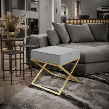 Hocker BELISSA Gold Jasmine 81