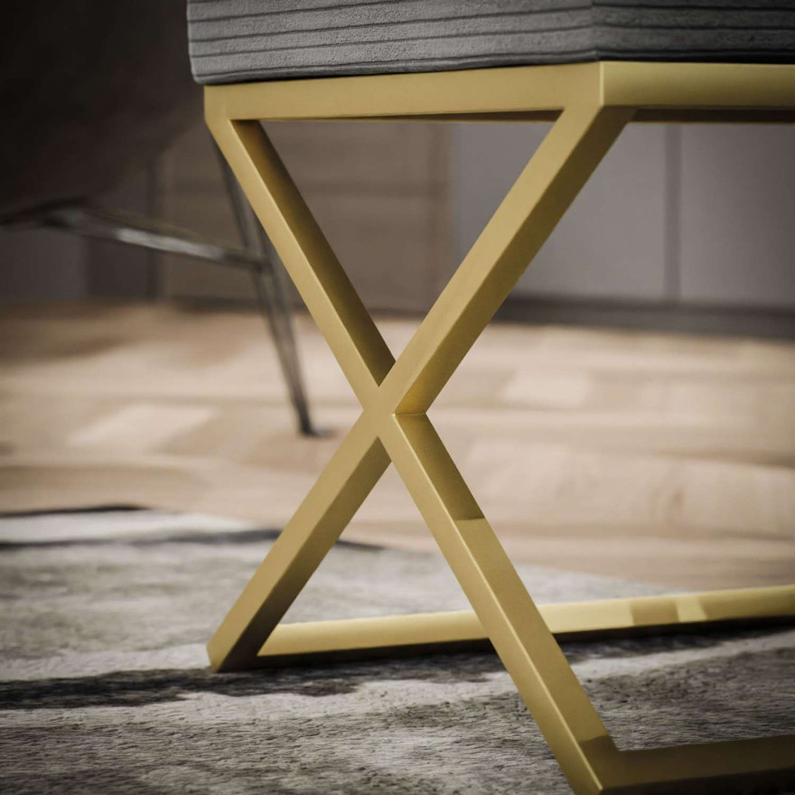 Hocker BELISSA Gold 