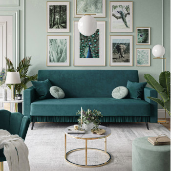 Gepolstertes Sofa VANITY mit Schlaffunktion