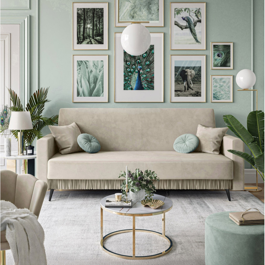 Gepolstertes Sofa VANITY mit Schlaffunktion