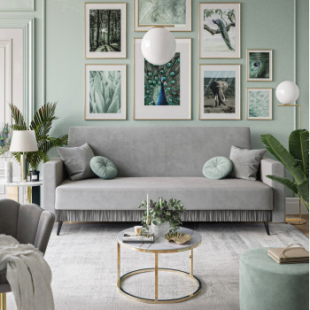 Gepolstertes Sofa VANITY mit Schlaffunktion