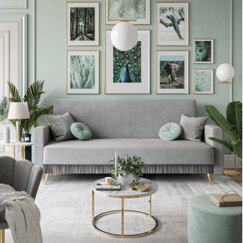 Gepolstertes Sofa VANITY mit Schlaffunktion