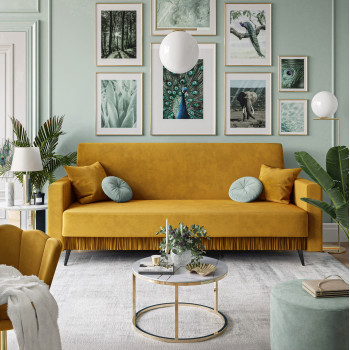 Gepolstertes Sofa VANITY mit Schlaffunktion