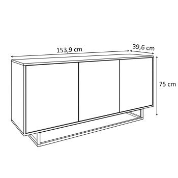 Kommode SANAYI II Artisan Eiche