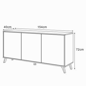 SANAYI III Kommode Eiche artisan