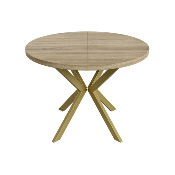 Klappbarer runder Tisch EVERTON GOLD Klappbarer runder Tisch EVERTON GOLD