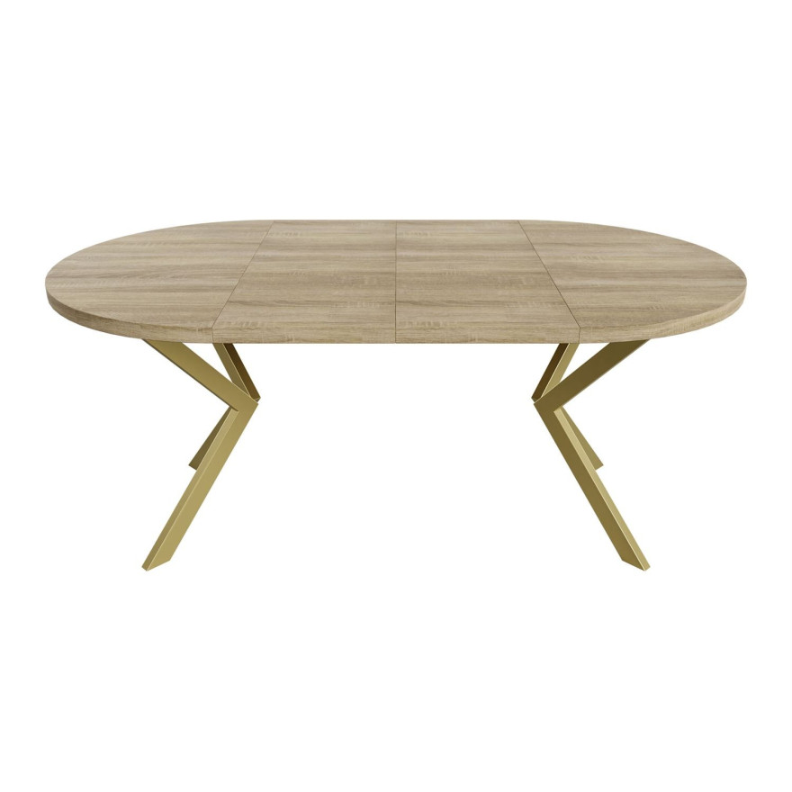 Klappbarer runder Tisch EVERTON GOLD Klappbarer runder Tisch EVERTON GOLD