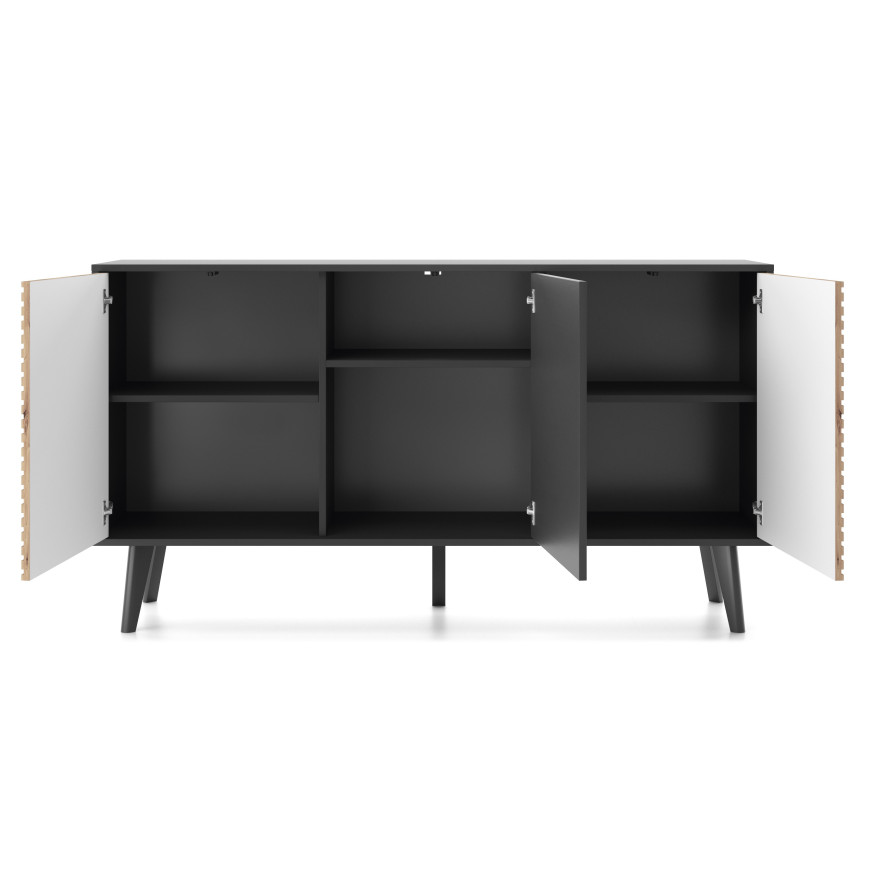 Dreitürige Kommode CONE K154