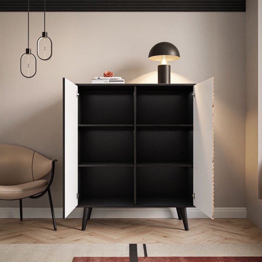 Zweitüriger Hochschrank CONE KD104