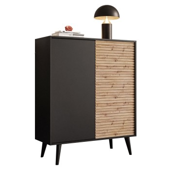 Zweitüriger Hochschrank CONE KD104