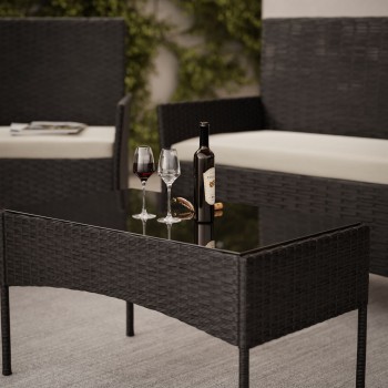 Rattan Möbel-Set PERGOLA