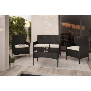 Rattan Möbel-Set PERGOLA